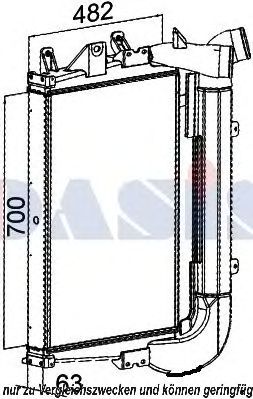 AKS DASIS 137017n -  Интеркулер